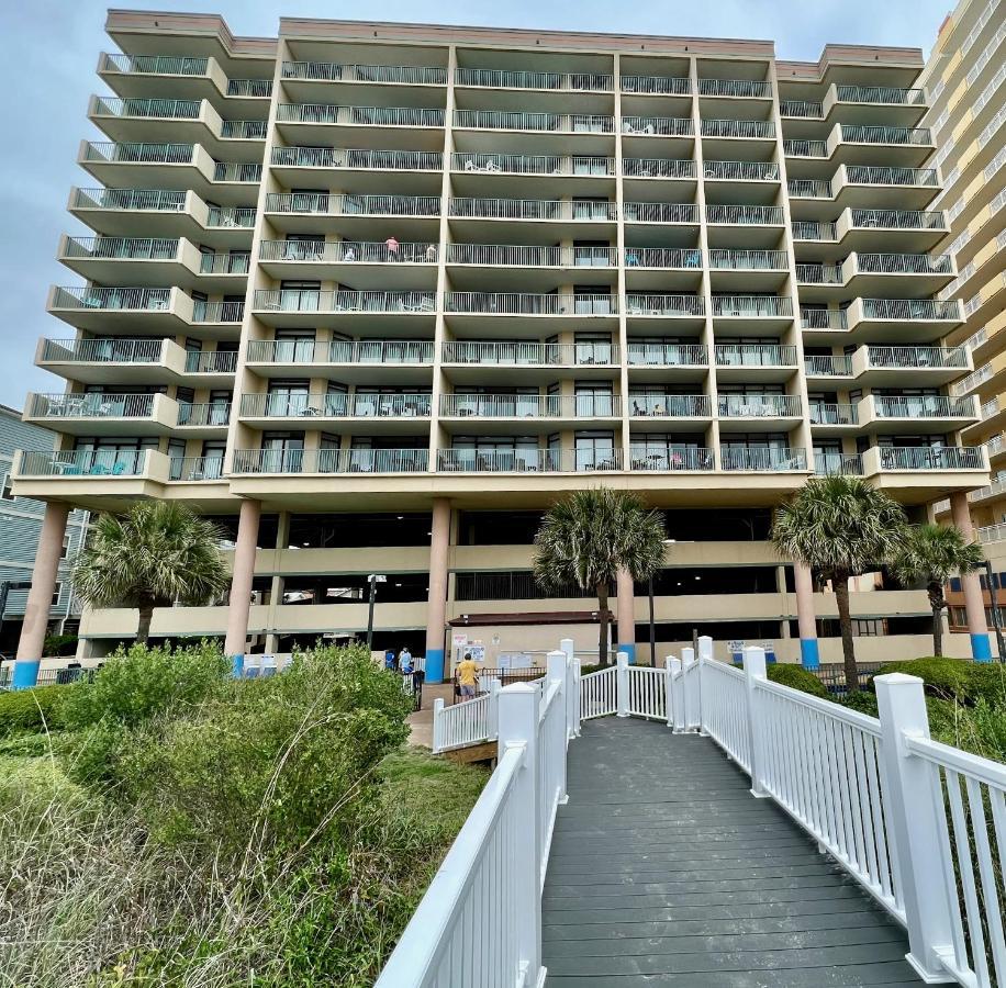 מירטל ביץ' Oceanview Condo With Pool, Hot Tub, Balcony, Right On The Beach מראה חיצוני תמונה