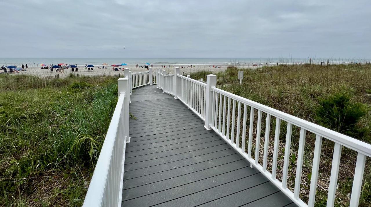 מירטל ביץ' Oceanview Condo With Pool, Hot Tub, Balcony, Right On The Beach מראה חיצוני תמונה